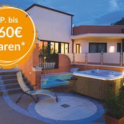 Hotel Artemis Solarium mit Jacuzzi