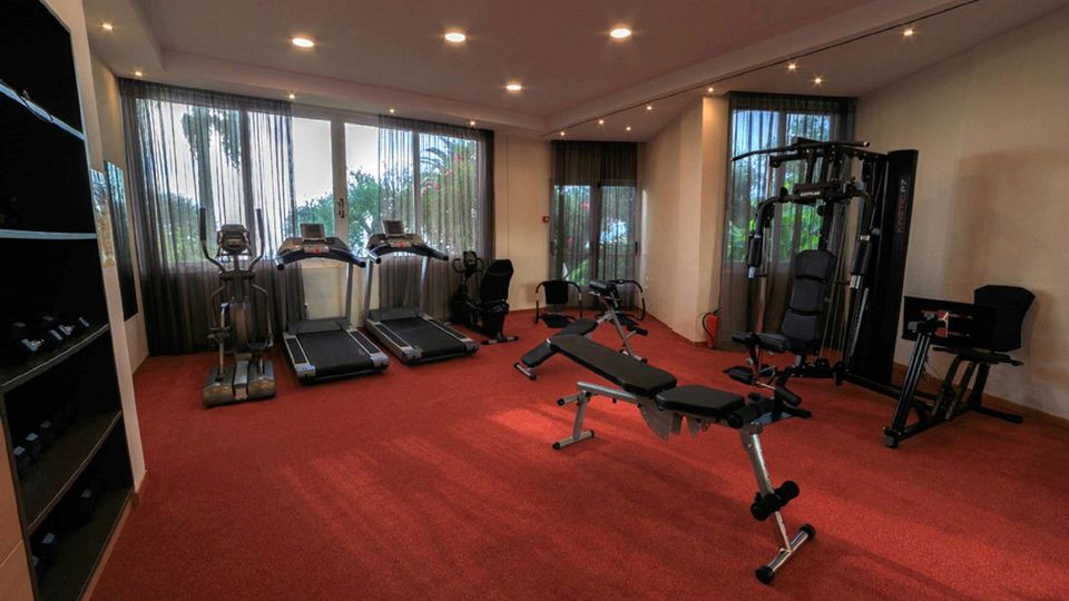 Blick in den Fitnessraum, Elea Beach Resort