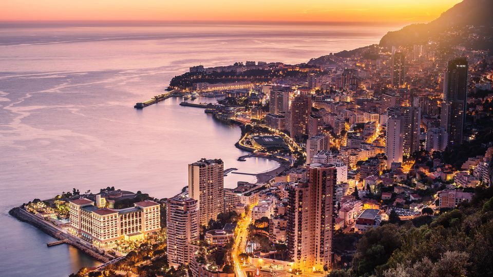 Montecarlo Sonnenuntergang