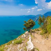 Wanderweg an der Amalfiküste