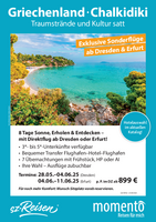momento Chalkidiki ab Dresden/Erfurt