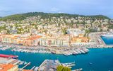 Panorama Hafen Nizza