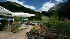 Terrasse IFA Alpenhof Wildental Hotel