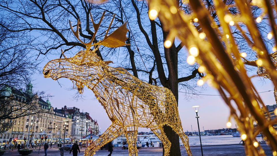 Weihnachtsdekoration, Stockholm