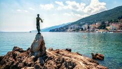 Statue in Opatija