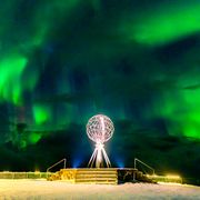 Globe Monument at North Cape ©Sven-Erik Knoff, Visit Norway Globe Monument at North Cape