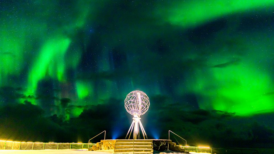 Globe Monument at North Cape