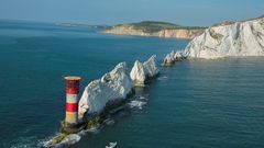 Leuchtturm auf Isle of Wight