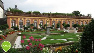 Untere Orangerie der barocken Schlossanlage von Weilburg