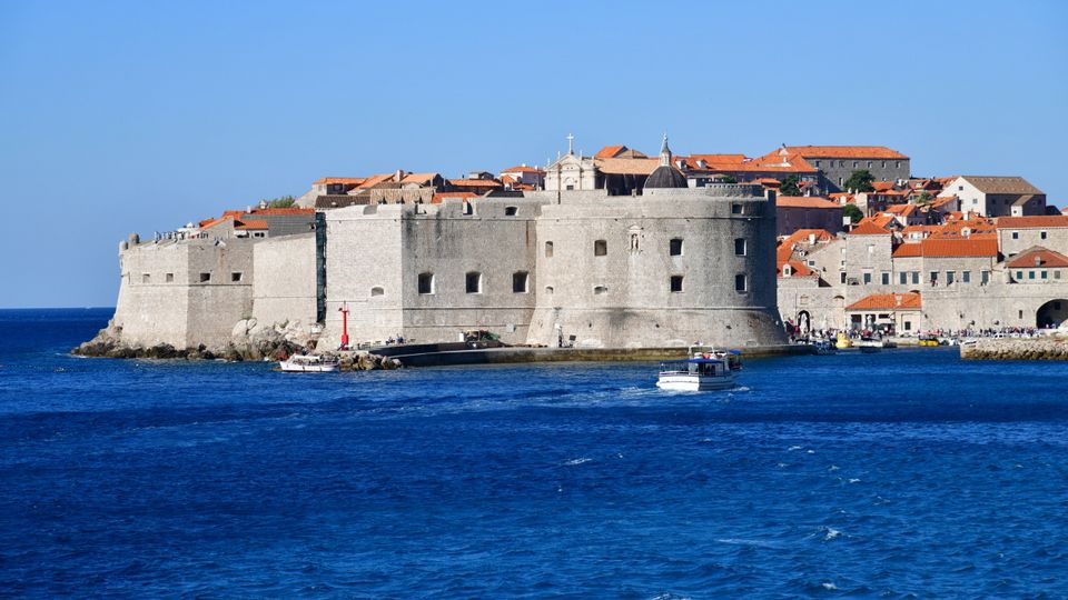Dubrovniks Altstadt vom Meer