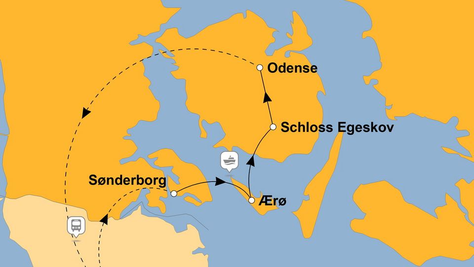 Ihre Reiseroute