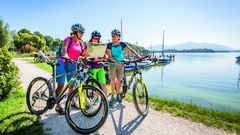 Biker am Chiemsee