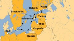 Ihre Reiseroute