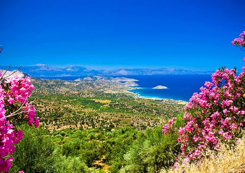 Blick auf die Insel Kreta