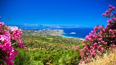 Blick auf die Insel Kreta