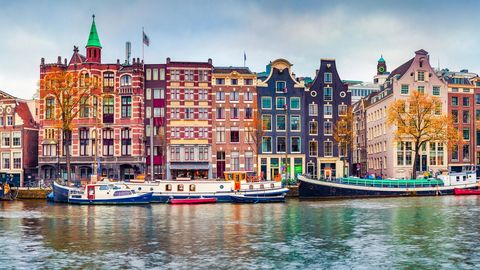 Häuschen in Amsterdam auf einer Niederlande Reise mit sz-Reisen