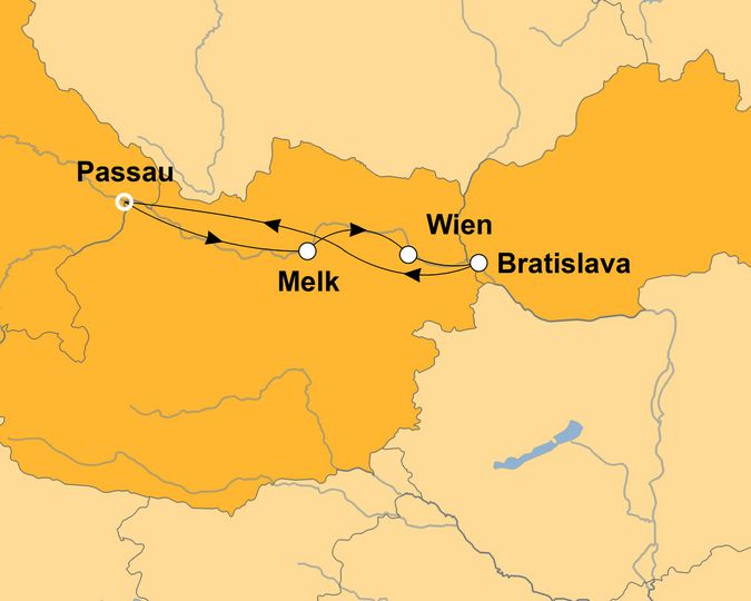 Ihre Reiseroute