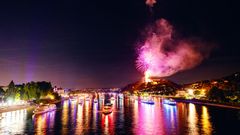 Rhein in Flammen
