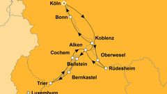 Ihre Reiseroute