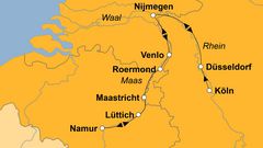 Ihre Reiseroute