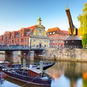 Lüneburg, An der Ilmenau am Hafen