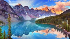 Moraine Lake im Banff-Nationalpark