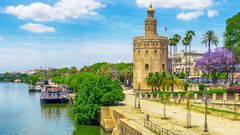Torre del Oro, der Goldene Turm in Sevilla