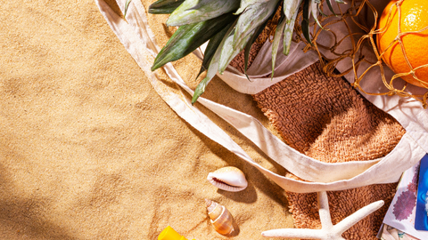 Obst und Strand 