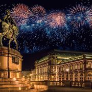 Feuerwerk in Wien ©Martina, AdobeStock Feuerwerk in Wien