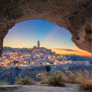 Matera, Blick auf die Altstadt