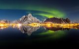 Nordlichter in Reine Lofoten