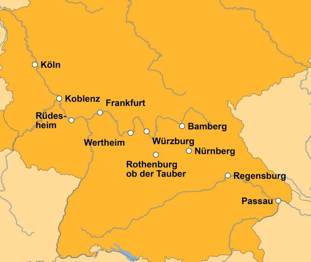 Ihre Reiseroute