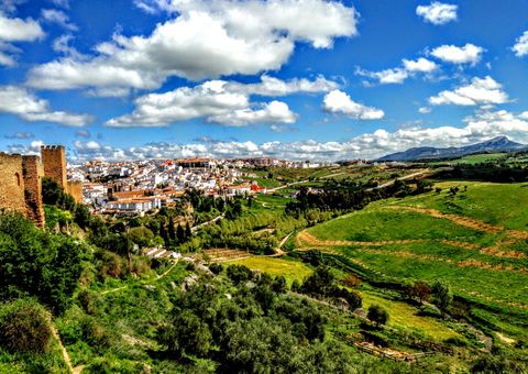 Blick auf die Altstadt von Ronda