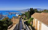 Malaga, Blick zum Hafen
