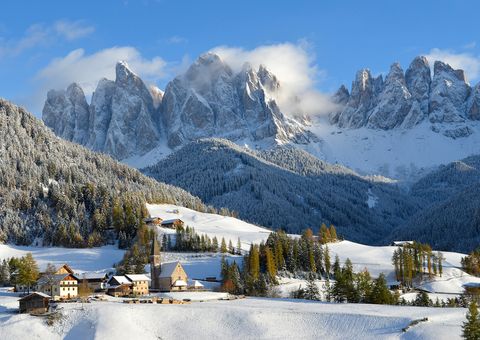 Winterlandschaft in Südtirol