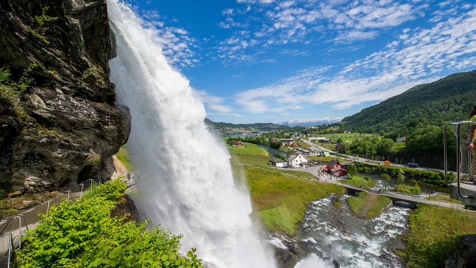 Steindalsfossen in Norheimsund
