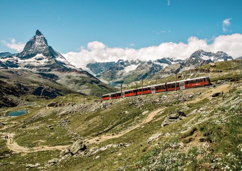 Gornergrat Bahn bei Zermatt