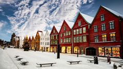 Bergen zur Weihnachtszeit