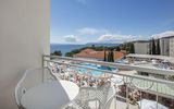 Blick vom Balkon