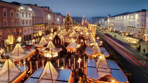 Weihnachtsmarkt in Linz