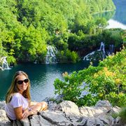 Wanderpause im Plitvicer Nationalpark