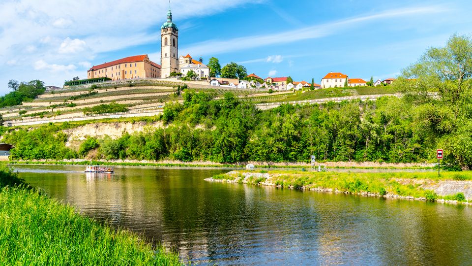 Melnik an Elbe und Moldau