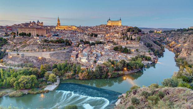 Blick auf die Altstadt von Toledo