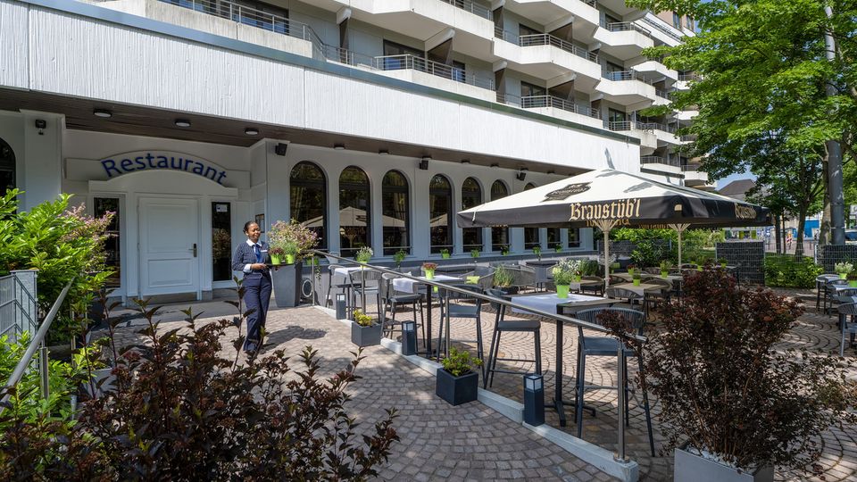 Maritim Hotel Darmstadt, Restaurantterrasse