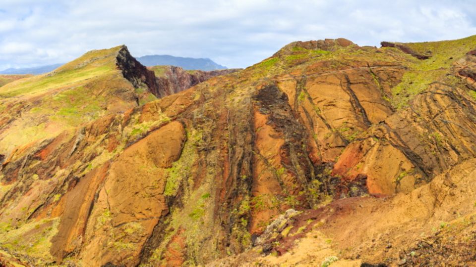 Panorama einer Küste im Naturreservat auf Madeira
