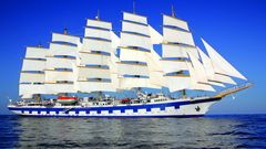 Royal Clipper, auf See