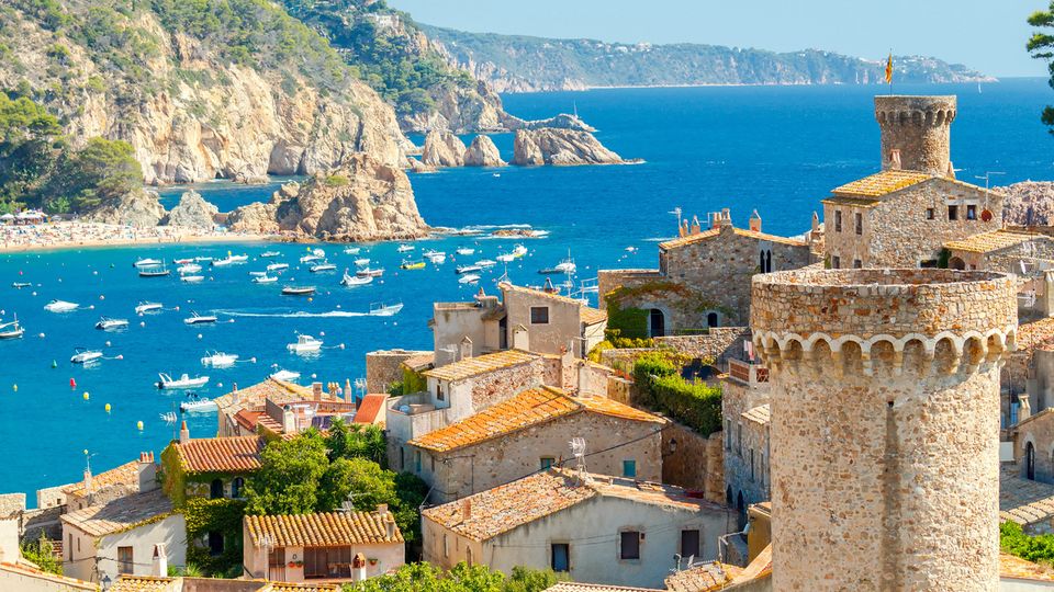 Tossa de Mar an der Costa Brava