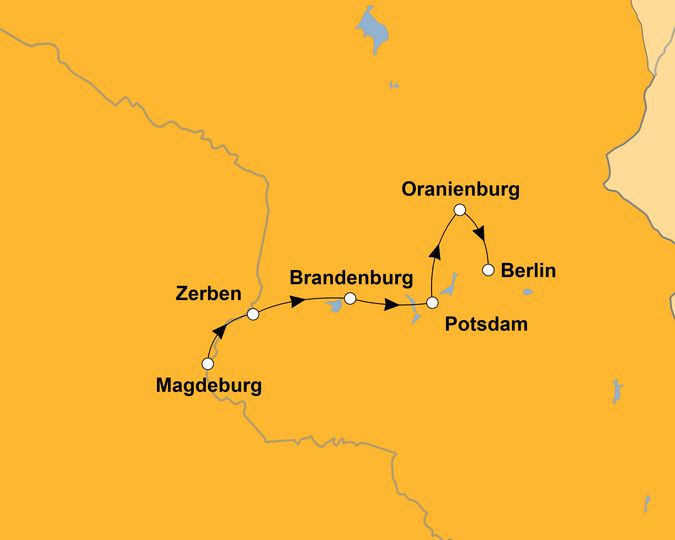 Ihre Reiseroute