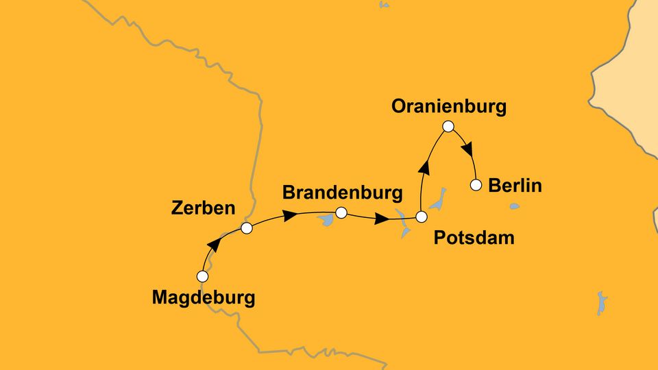 Ihre Reiseroute