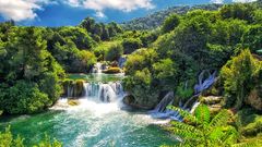 Der Krka - Nationalpark bei Šibenik in Kroatien